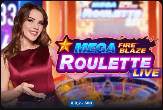 Mega Roulette Fire Blaze